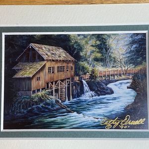 Cedar Creek Grist Mill Cathy Druell Print